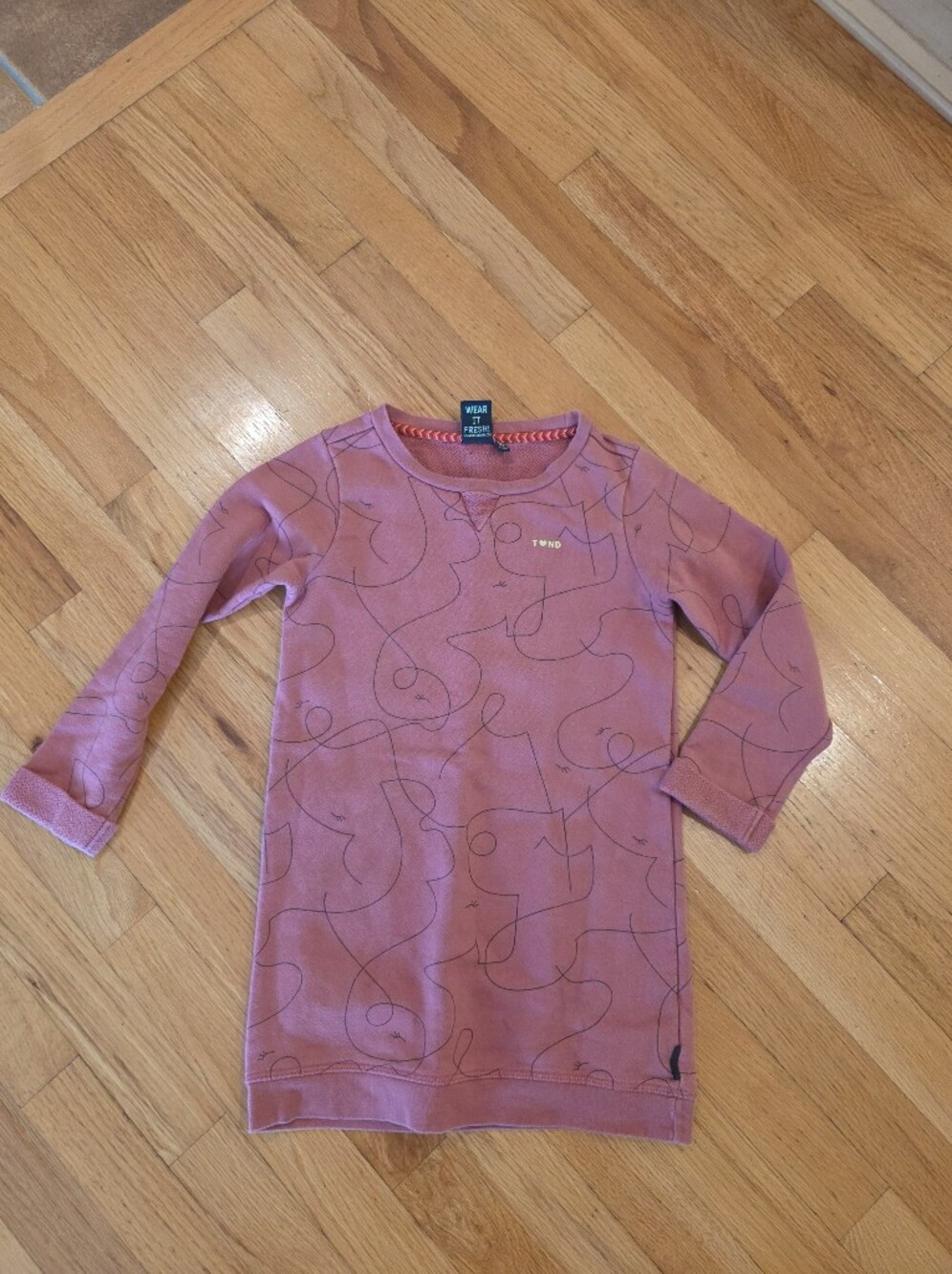 Tumble N Dry Long Sleeve Sweatshirt Dress